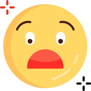 duygu ifade simgesi düz biçimli