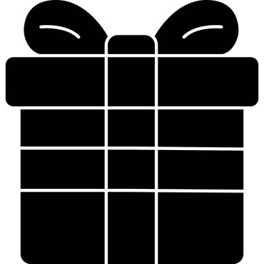 kutu hediye simgesi ana hat biçiminde