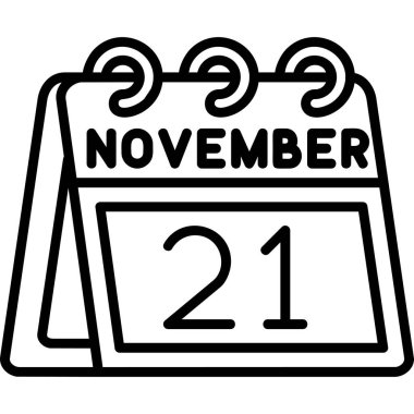 Takvim işareti simgesini, vektör çizim