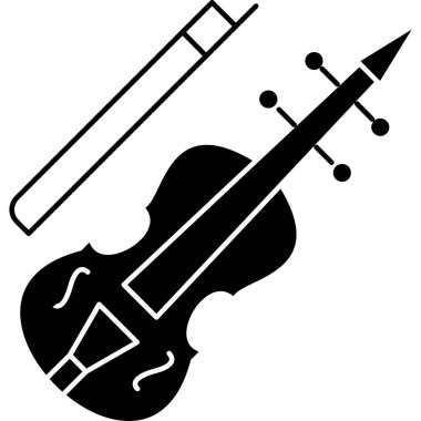 Müzik. Web simgesi basit illüstrasyon