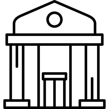 banka oluşturma vektör illüstrasyonu