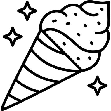 Dondurma külahı simgesi