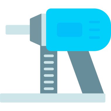 elektrikli matkap vektör illüstrasyonu