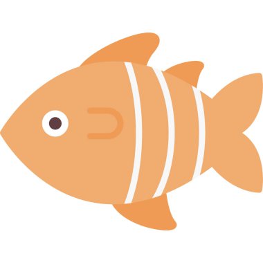 Balık simgesi, çizgi film tarzı