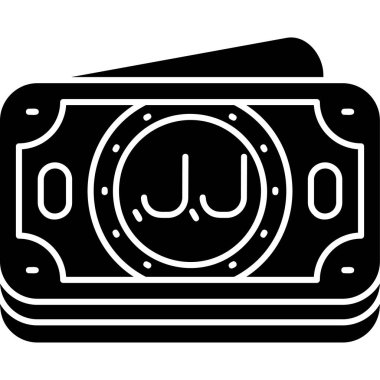 para simgesi, basit siyah biçim