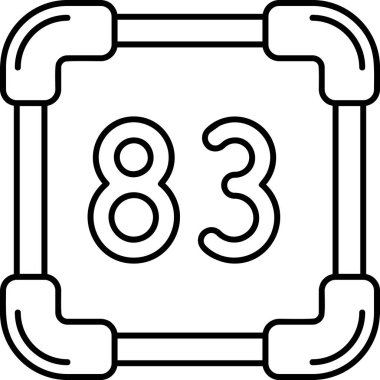 Seo simgesinin vektör illüstrasyonu