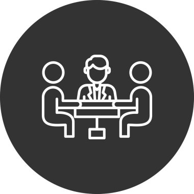 seo modern simgesinin vektör illüstrasyonu