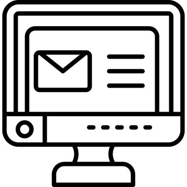 dizüstü bilgisayar simgesi. Web simgesi