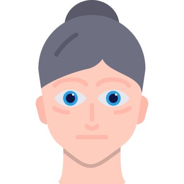 Yüz ifadesi olan kadın