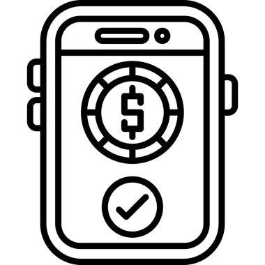 Ödeme terminali simgesi. beyaz arkaplanda izole edilmiş web tasarımı için ödeme vektör simgesi