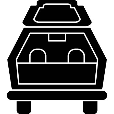 Araba yıkama. Basit tasarım.