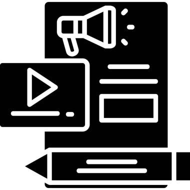 Online pazarlama. Basit tasarım