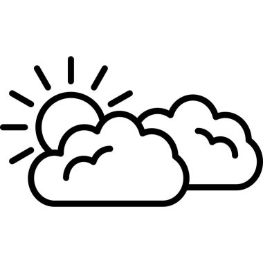 Bulut hava durumu simgesi, özet biçimi