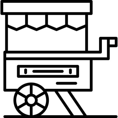 kamp ateşi ikonu ana hatlarıyla