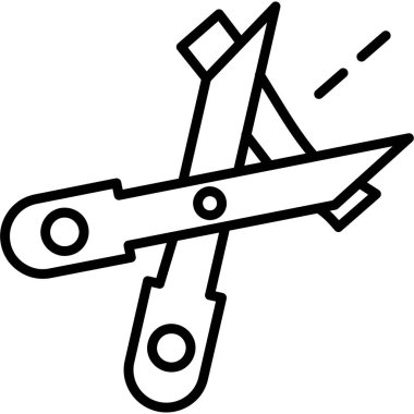 Uçak. Web simgesi basit illüstrasyon