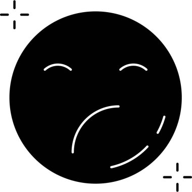 duygu yüz simgesi, vektör illüstrasyon tasarımı