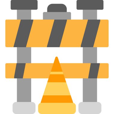 yol işareti vektör simgesi