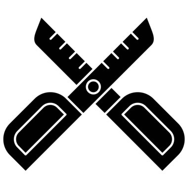 Bıçağın vektör simgesi