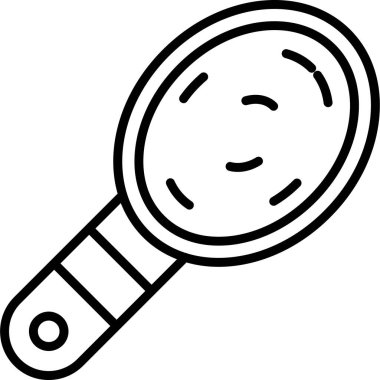 Büyüteç simgesi. Web için büyüteç vektör simgelerinin basit bir gösterimi