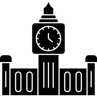 Saat oluşturma simgesi katı biçiminde