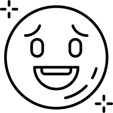 Anahat biçiminde emoji duygu simgesi