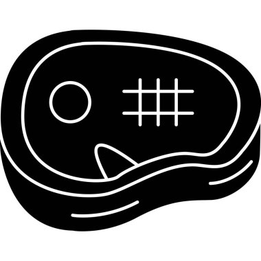 Şirin bir çizgi film karakterinin vektör çizimi