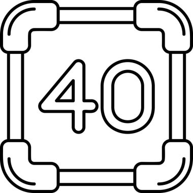 seo modern simgesinin vektör illüstrasyonu