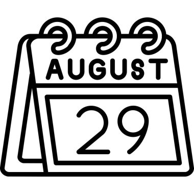 Takvim simgesi tasarımı, vektör illüstrasyonu