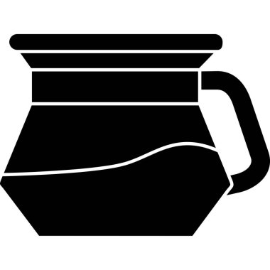 çay fincanı çizimi, katı tasarım simgesi