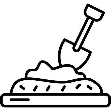 Ekmek. Web simgesi basit tasarım