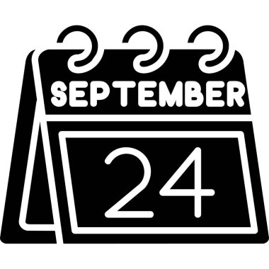 Eylül 24 rd - 2 takvim simgesi