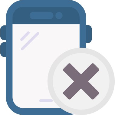 Telefon ikonu. vektör illüstrasyonu