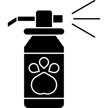 Evde beslenen hayvan yiyecek vektör simgesi