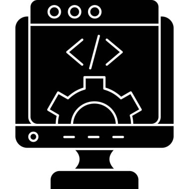 Taslak biçiminde kodlama geliştirme programlama simgesi
