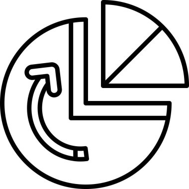 grafik pasta diyagramı simgesi