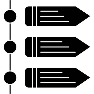 Katı biçimdeki yön ok simgesi