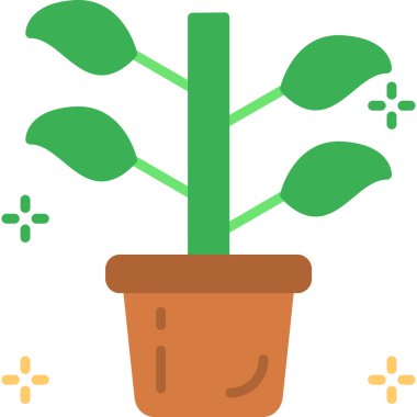 Esrar. Web simgesi basit illüstrasyon