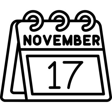 Aralık ayı tarihli takvim Kasım