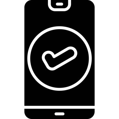 telefon simgesi, vektör illüstrasyonu