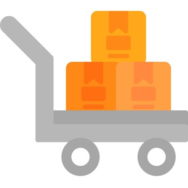 Alışveriş arabası. Basit tasarım