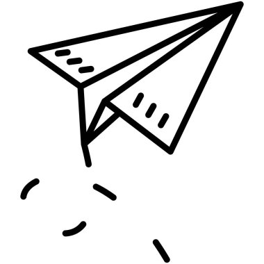 Uçak. Web simgesi basit illüstrasyon