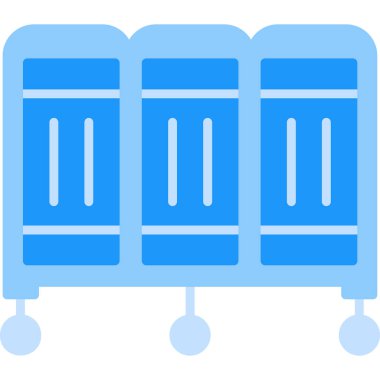 Klima Ağı simgesi basit bir illüstrasyon