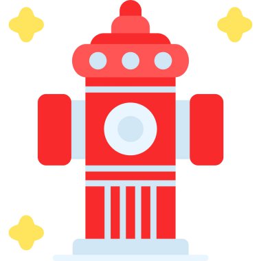 robot. Web simgesi basit illüstrasyon