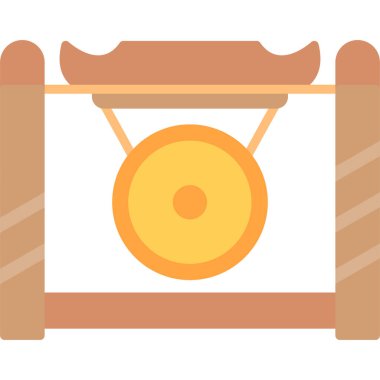 Beyaz arka plan üzerinde davul işareti izole davul simge vektör