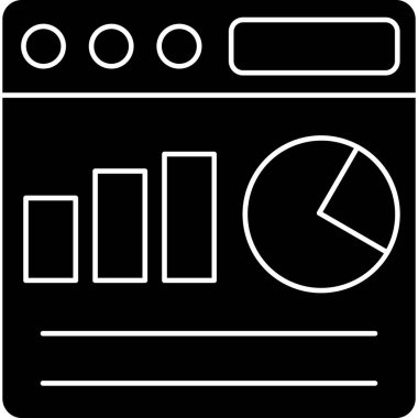 seo modern simgesinin vektör illüstrasyonu