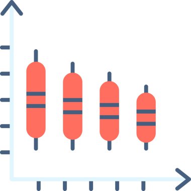 İş haritası simgesi. Basit resimleme