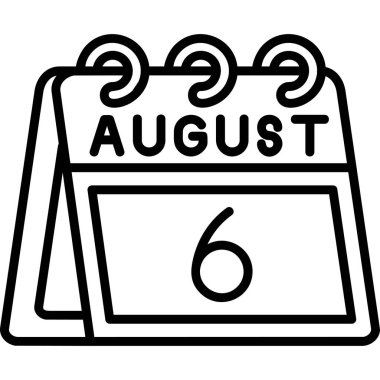 Takvim Eylül ikonu tasarımı