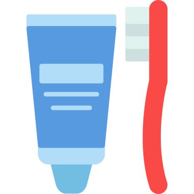 Kozmetik. Web simgesi basit illüstrasyon