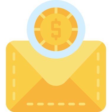 e-posta simgesi düz biçimli