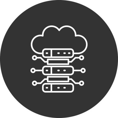 Bulut hesaplama. Web simgesi